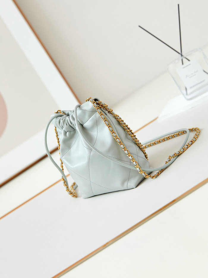 Chanel 22 Mini Handbag AS3980 Grey