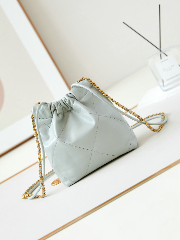 Chanel 22 Mini Handbag AS3980 Grey
