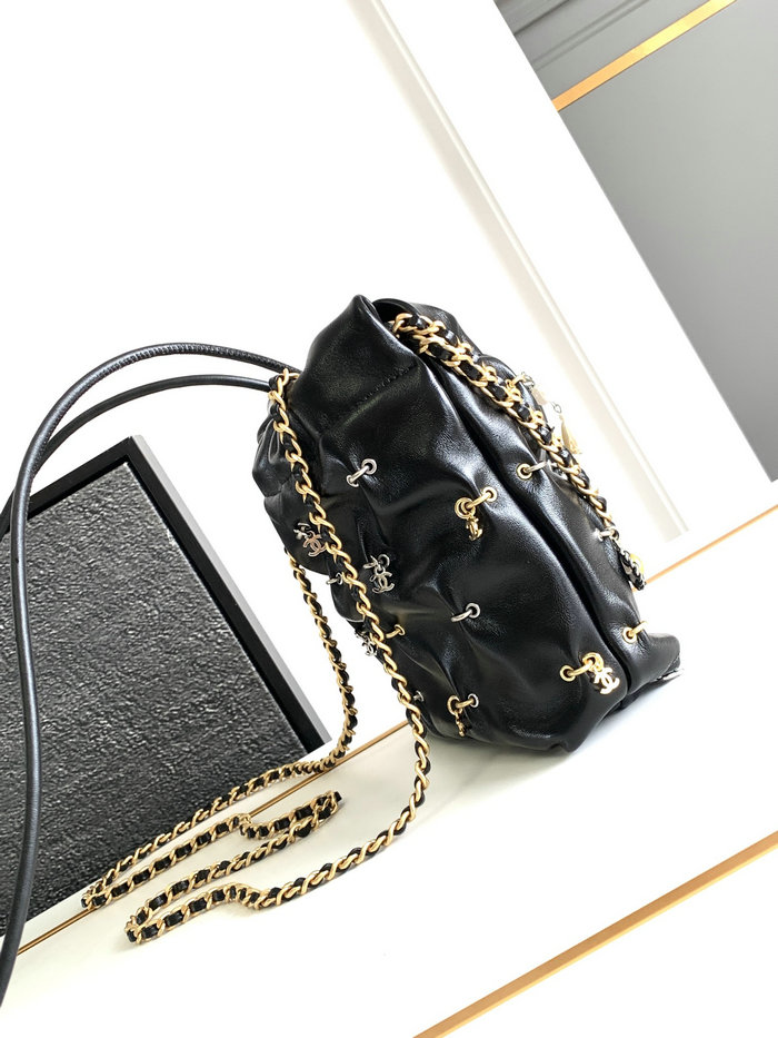 Chanel 22 mini Handbag Black AS3980