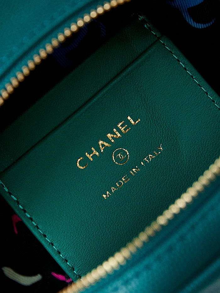 Chanel Grain Calfskin Mini Backpack AP3753 Green
