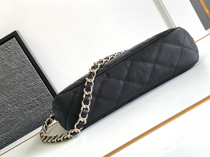 Chanel Hobo Handbag Black AS4293