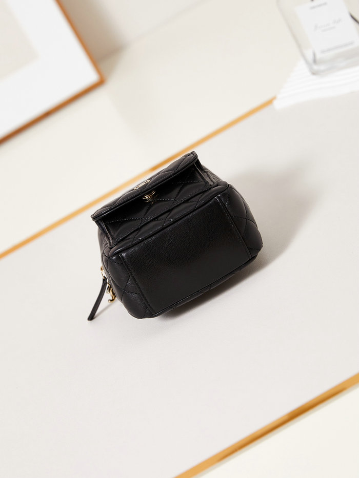 Chanel Lambskin Mini Backpack AP3753 Black
