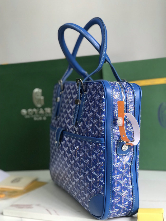 Goyard Ambassade PM Document Case L02889 Blue