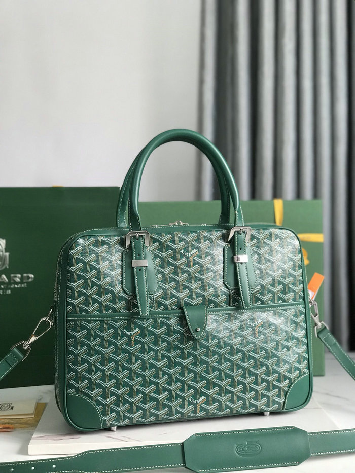 Goyard Ambassade PM Document Case L02889 Green