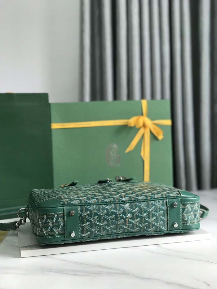 Goyard Ambassade PM Document Case L02889 Green