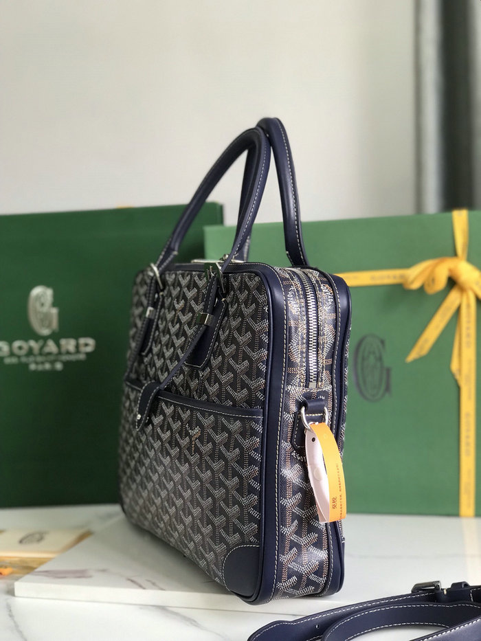 Goyard Ambassade PM Document Case L02889 Navy