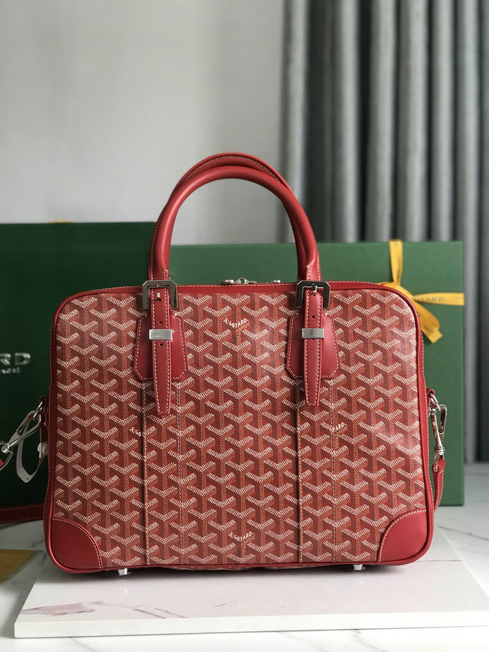 Goyard Ambassade PM Document Case L02889 Red