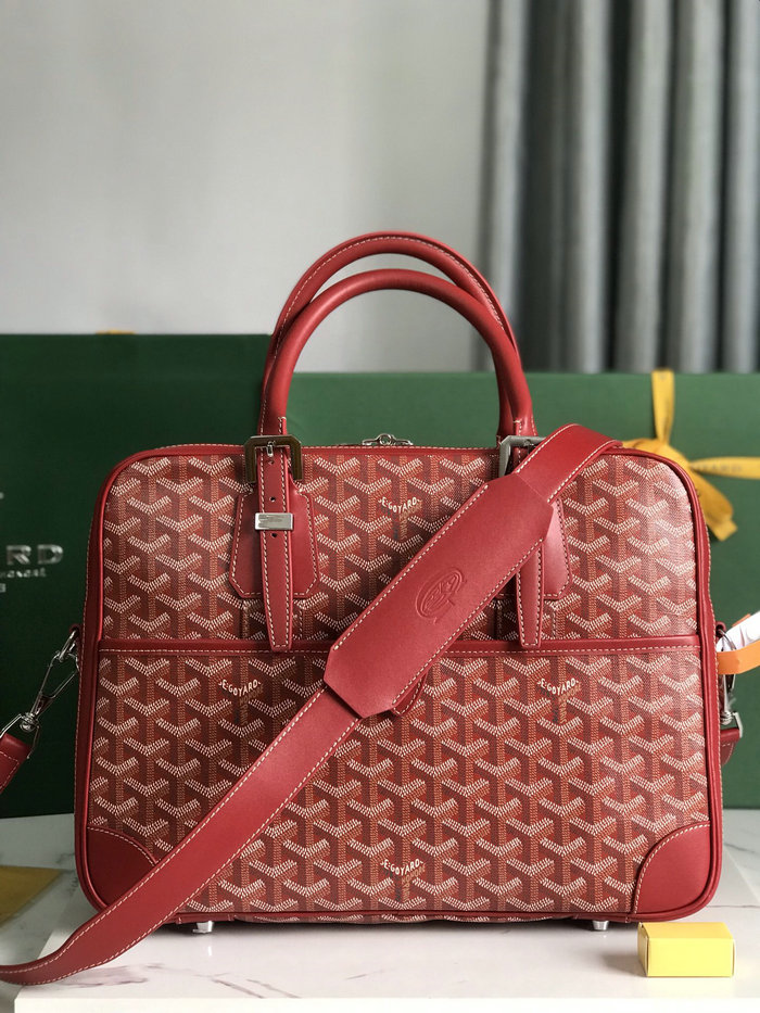 Goyard Ambassade PM Document Case L02889 Red