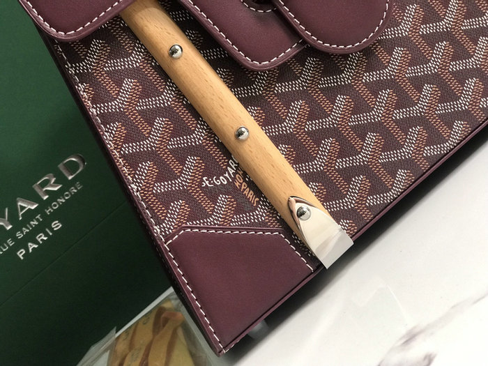 Goyard Saigon PM Bag L20192 Burgundy