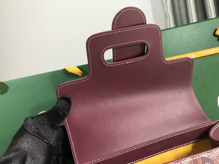 Goyard Saigon PM Bag L20192 Burgundy