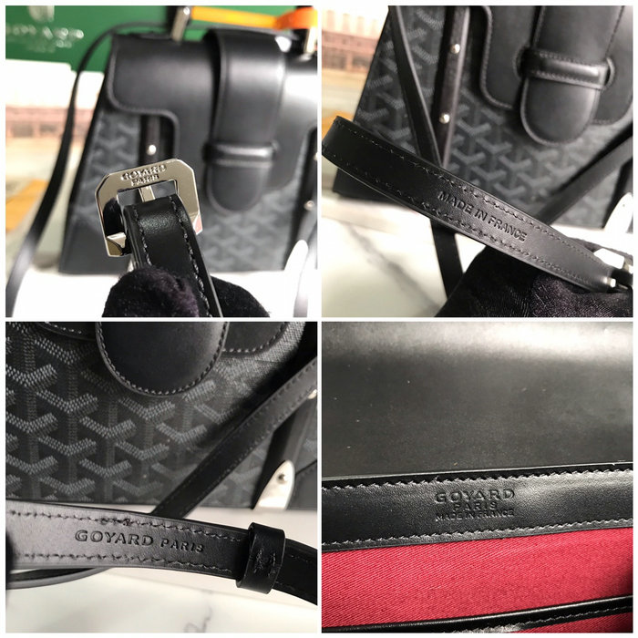 Goyard Saigon PM Bag L20192 with Black Handle