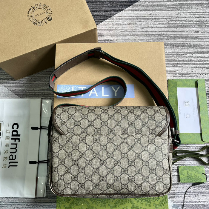 Gucci GG Messenger Bag Beige 760123