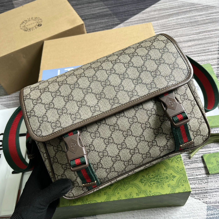 Gucci GG Messenger Bag Beige 760123