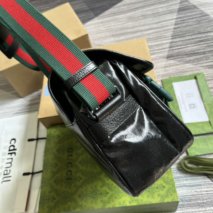 Gucci GG Messenger Bag Black 760123