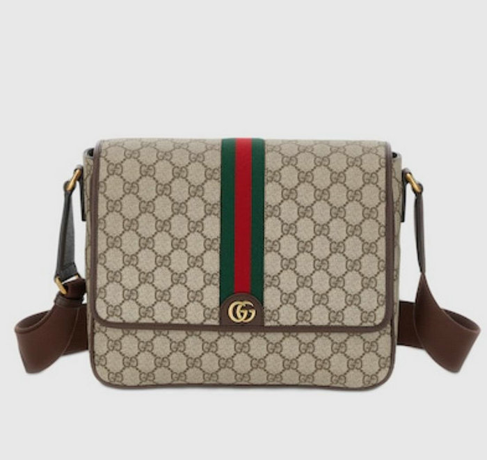 Gucci Ophidia Medium Messenger Bag 761741 Beige