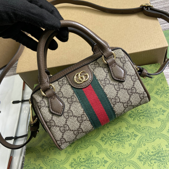 Gucci Ophidia Super Mini Bag 781490 Brown