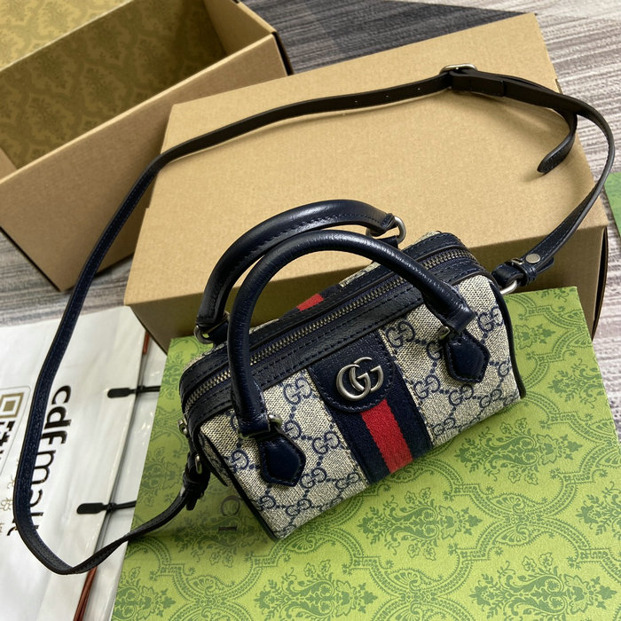 Gucci Ophidia Super Mini Bag 781490 Navy