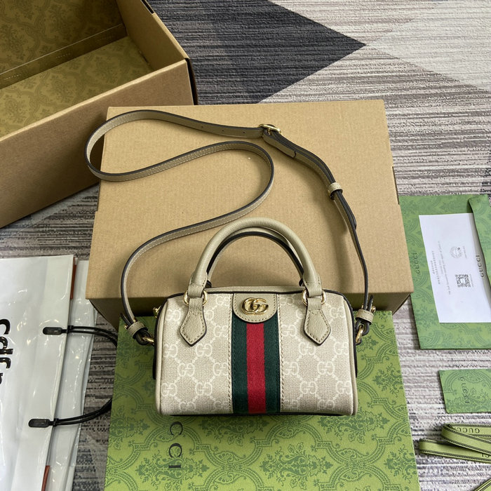 Gucci Ophidia Super Mini Bag 781490 White