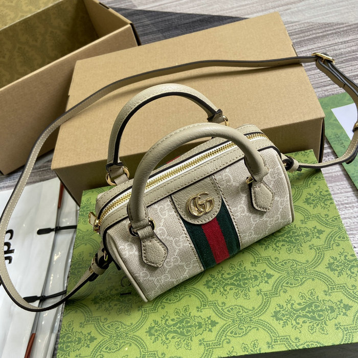 Gucci Ophidia Super Mini Bag 781490 White