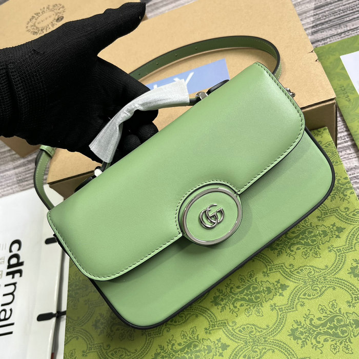 Gucci Petite GG Mini Shoulder Bag 739722 Green