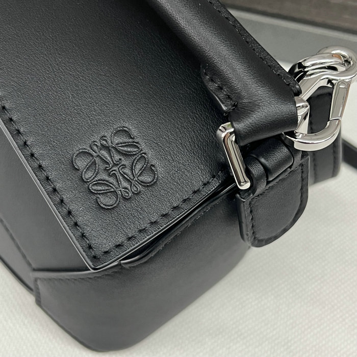 Loewe Classic Calfskin Mini Puzzle Bag L062312 Black