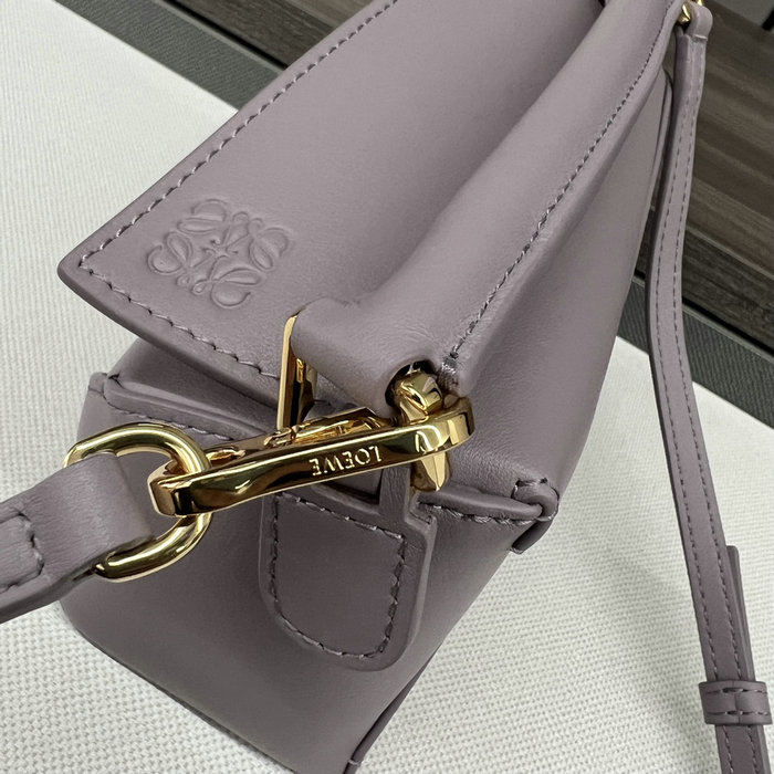 Loewe Classic Calfskin Mini Puzzle Bag L062312 Purple