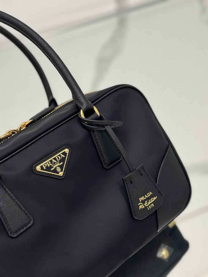 Prada Re-Edition 1978 Medium Bag 1BB115 Black