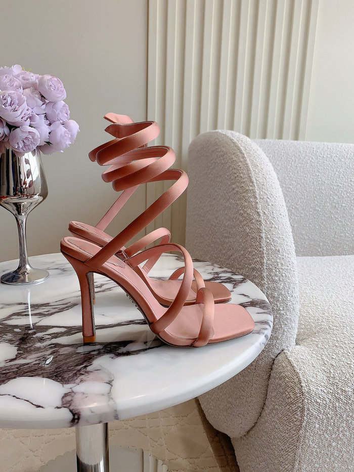 Rene Caovilla Satin Sandals WSR52203