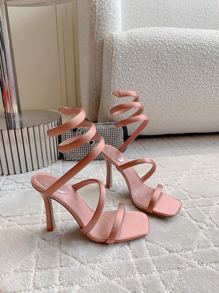 Rene Caovilla Satin Sandals WSR52203