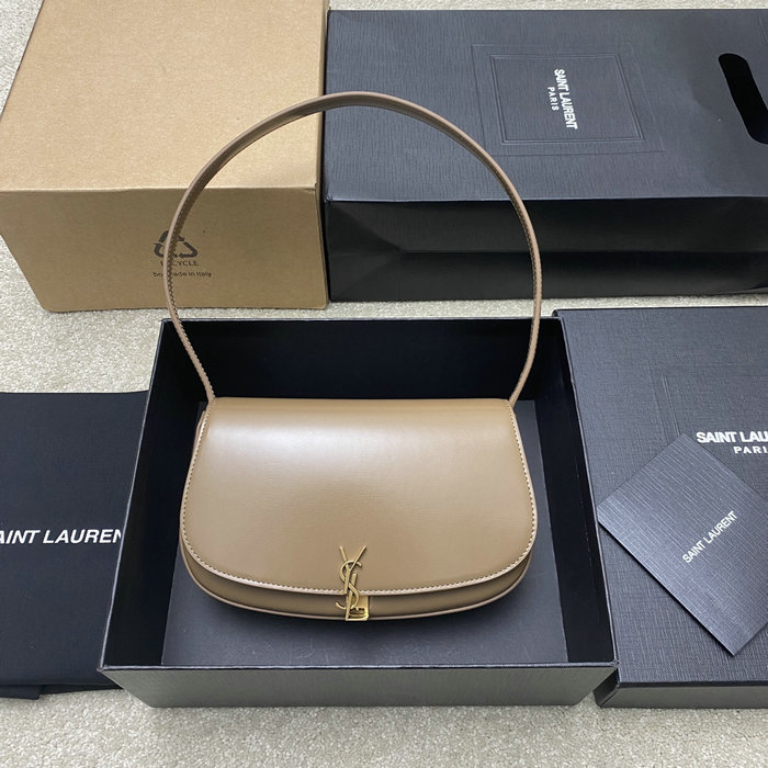 Saint Laurent Mini Voltaire Bag Brown 779642