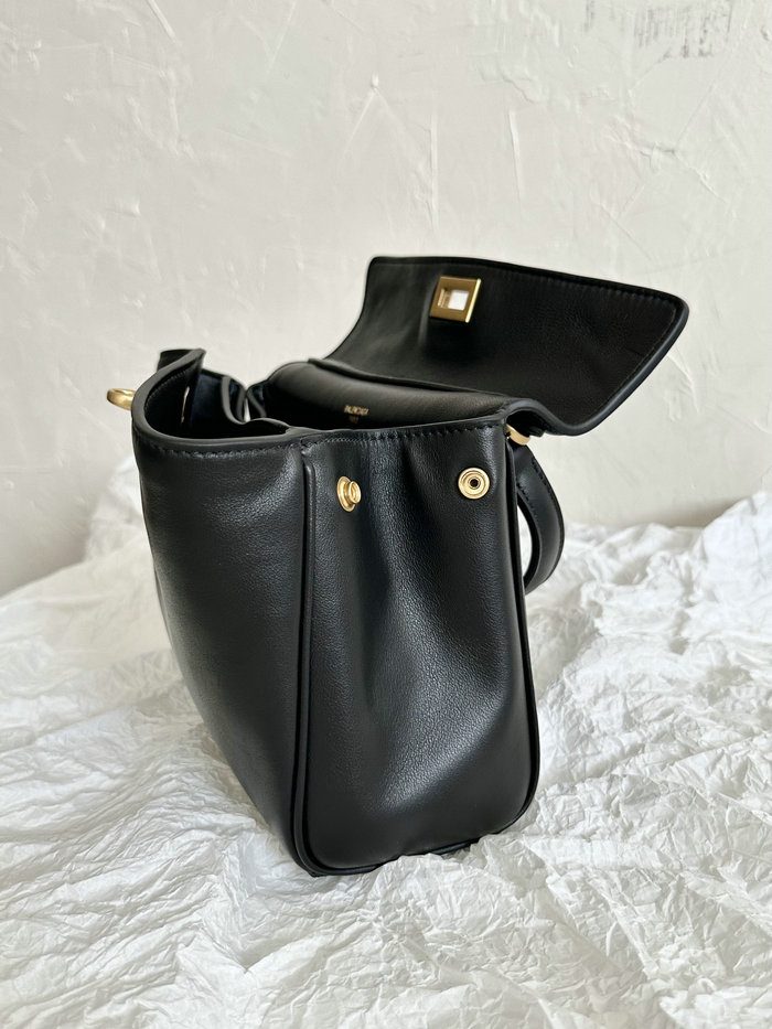 Balenciaga Rodeo Mini Handbag B795456 Black with Gold