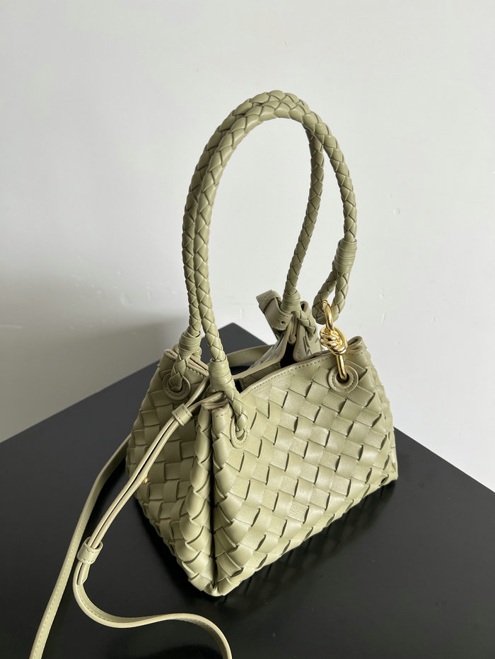 Bottega Veneta Small Andiamo Parachute Bag B796569 Travertine