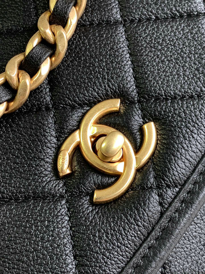 Chanel Calfskin Messenger Bag AS4845