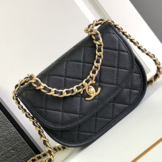 Chanel Calfskin Messenger Bag AS4845
