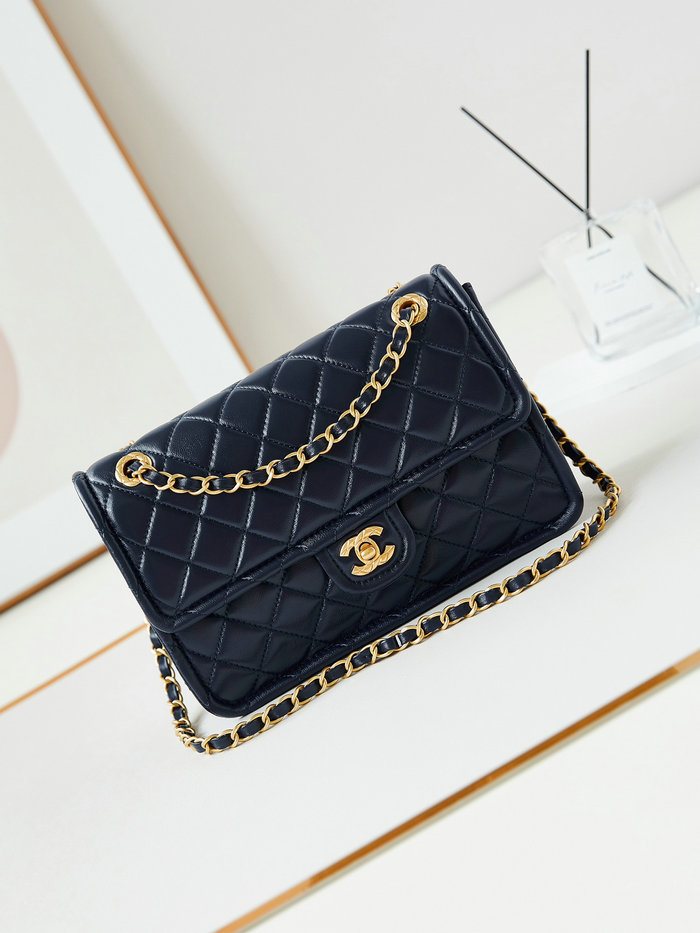 Chanel Lambskin Flap Bag AS4686 Blue