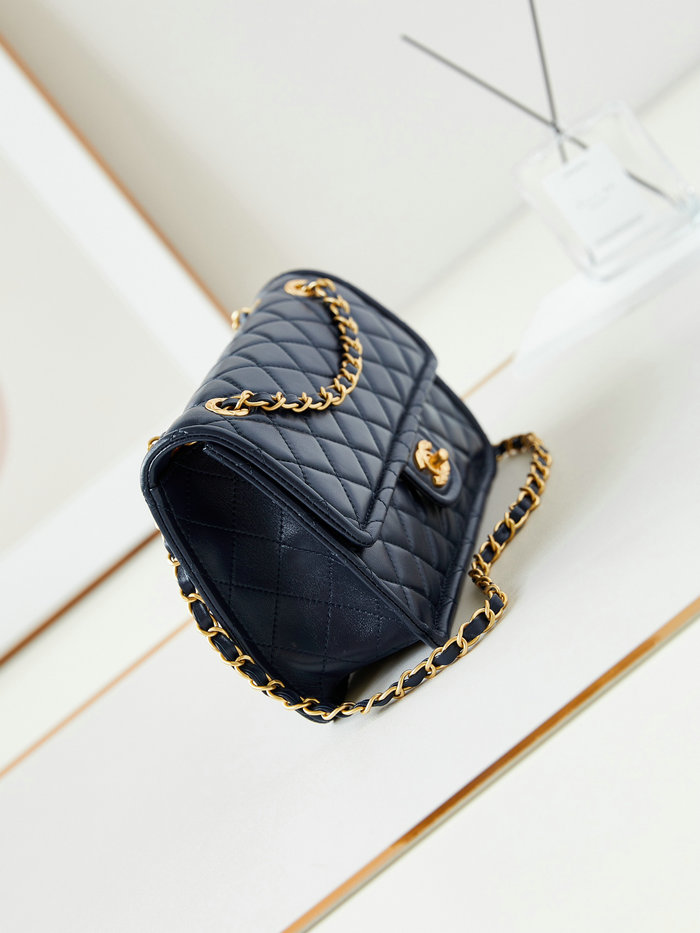 Chanel Lambskin Flap Bag AS4686 Blue