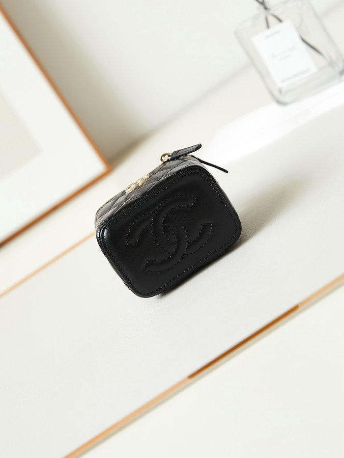 Chanel Mini Vanity Case AP3805 Black