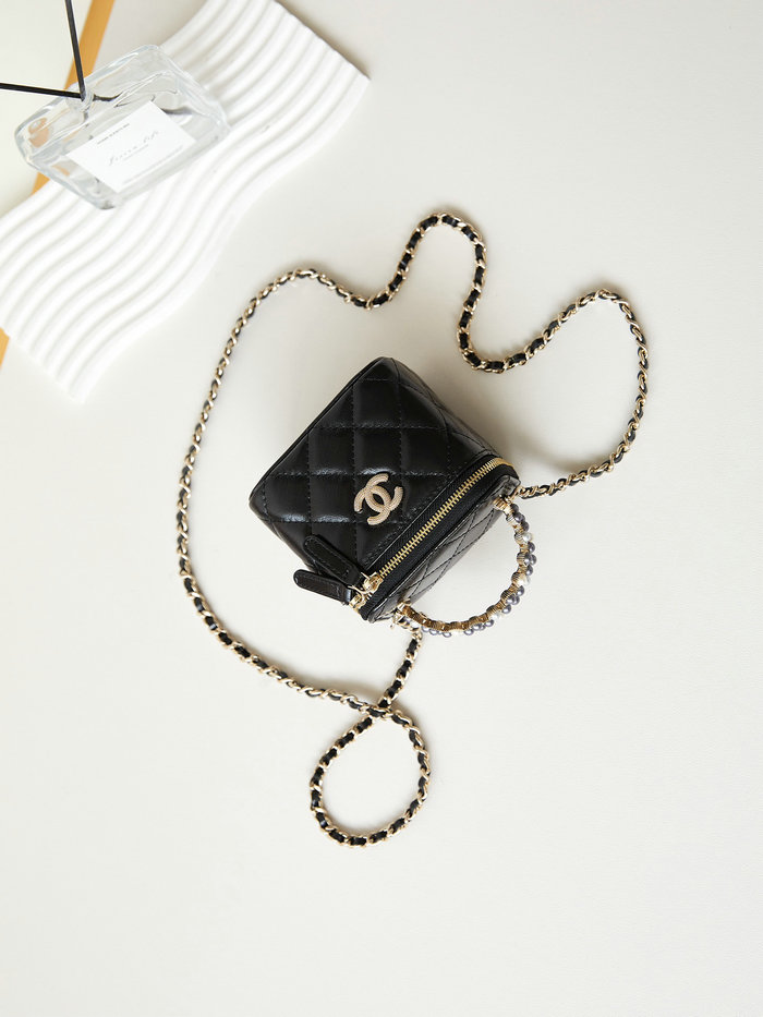 Chanel Mini Vanity Case AP3805 Black