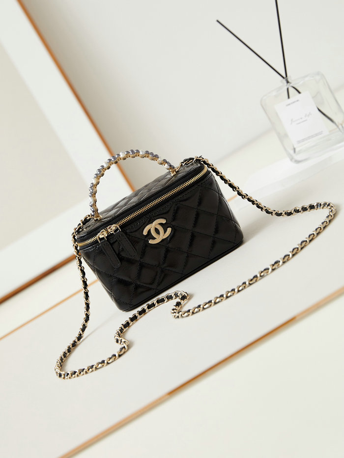 Chanel Small Vanity Case AP3804 Black