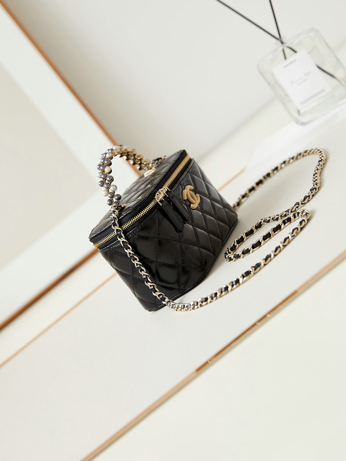 Chanel Small Vanity Case AP3804 Black