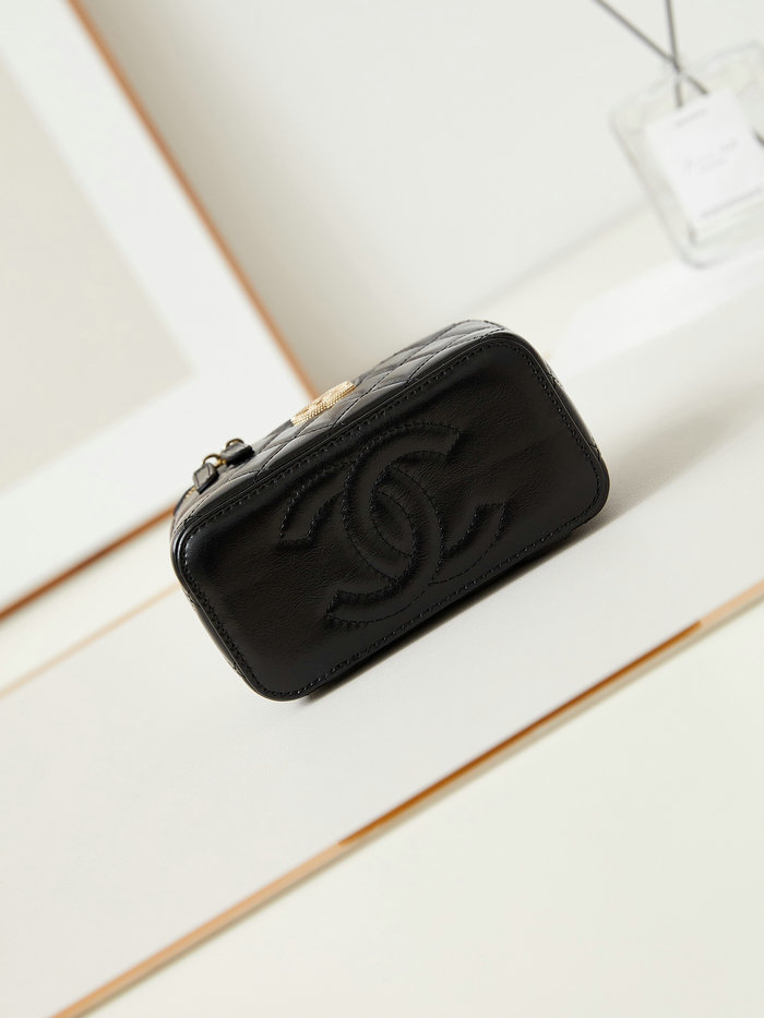 Chanel Small Vanity Case AP3804 Black