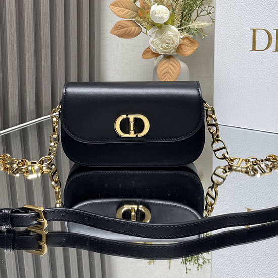 Dior Small 30 Montaigne Avenue Bag D9017 Black
