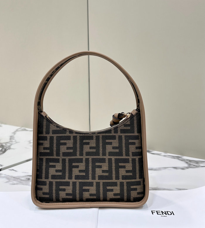 Fendi Mini Fendessence Fabric Hobo Bag F80165