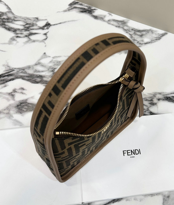 Fendi Mini Fendessence Fabric Hobo Bag F80165