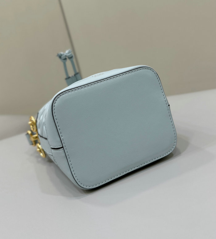 Fendi Small Mon Tresor Bucket Bag F8637 Blue