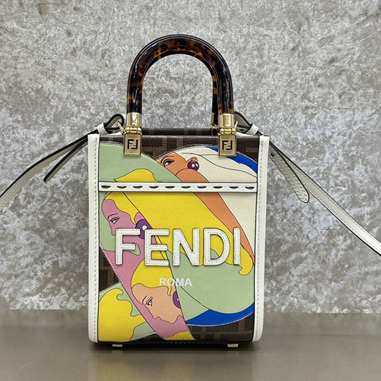 Fendi Sunshine Mini Tote Bag F05103