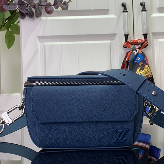 Louis Vuitton Pilot Wearable Wallet M83563 Blue