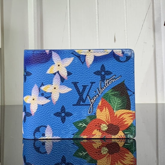 Louis Vuitton Slender Wallet M83468 Blue