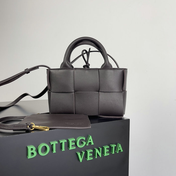 Bottega Veneta Candy Arco Tote Bag B729029 Dark Brown