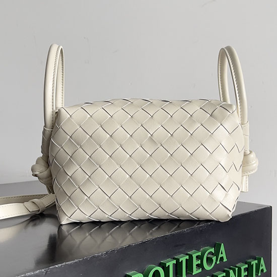 Bottega Veneta Small Avenue Loop Bag 796615 Cream